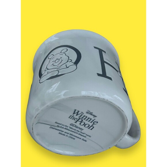 Disney Winnie the Pooh Ceramic Light Marbling Coffee Tea Mug 16 oz Cute New NWT - Picture 8 of 8